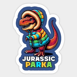 Cozy T-Rex Sticker